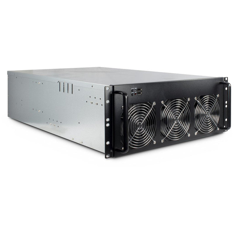 Inter-tech 4W2 Mining-rack Box Rack ATX USB Without Power Supply - 88887236