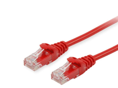 Equip Network Cable CAT.6 U/UTP 2x RJ45 20.00M Red — image 1