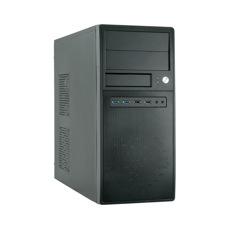 Chieftec PC Case CG-04B-OP Housing Computer Midi Tower Black