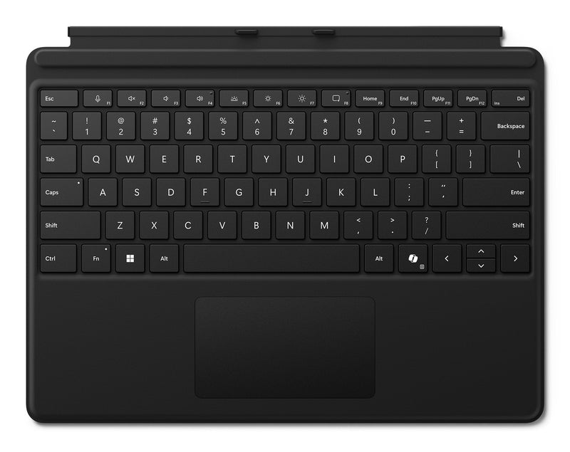 Microsoft Surface PRO9 10 Typecover Without Slim Pen Storage Comm Black Eng Int Cee