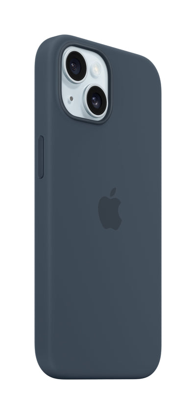 Apple Case Iphone 15 Silicone Case With Magsafe - Storm Blue — image 1