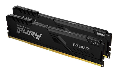 Kingston RAM DDR4 64GB (2 X 32GB) 3200MHZ CL16 Fury Beast — image 1