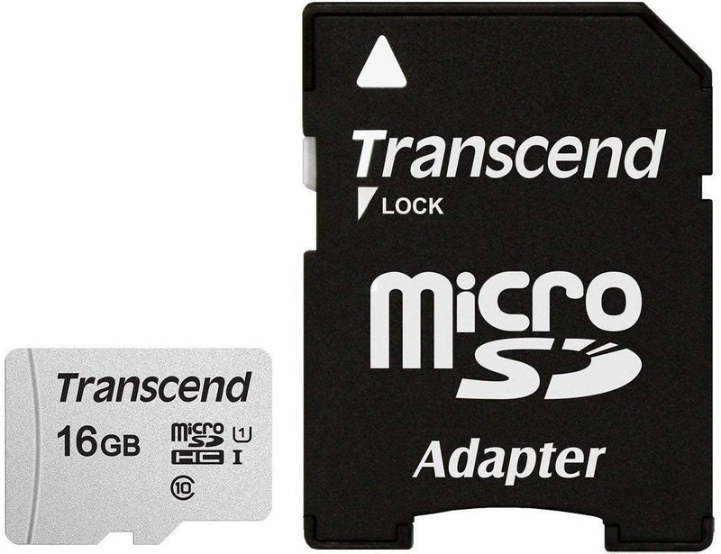 Transcend Microsdhc 300S 16GB Memoria Flash Clase 10 Nand