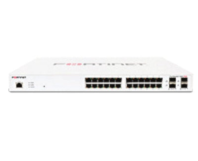 Fortinet Fortiswitch 124E 1U 24G 4SFP 12POE Managed Switch FS-124E — image 1