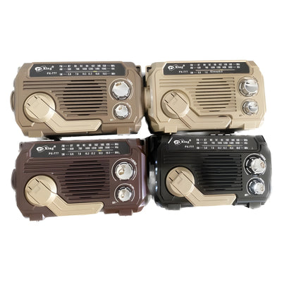 Hand Portable Radio Solar Power Generation Outdoor Bluetooth Speaker