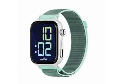 Savefamily Watch Smart Kids Savewatch Plus 2 - Screen Amoled - Housing White - Strap Fabric Ocean — image 1