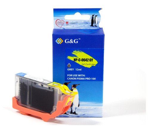 G&g Cartridge Compatible Canon CLI-42GY/ 6390B001 Grey