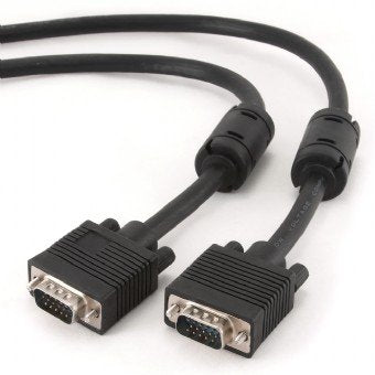 Gembird Cable VGA D-sub M/M 2 Ferritas 10M Black CC-PPVGA-10M-B — image 1