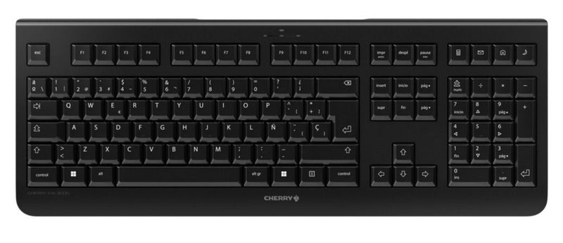 Cherry Keyboard Spanish KW 3000 RF Wireless QWERTY Black