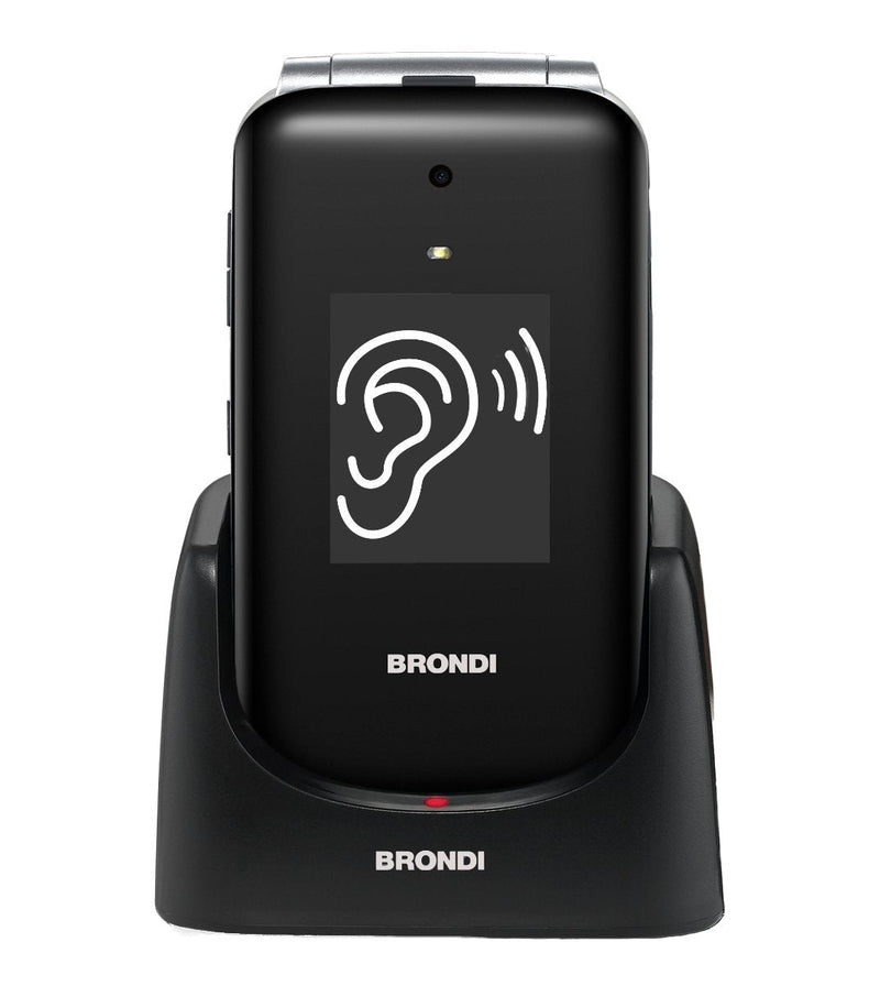 Brondi Mobile Phone Amico Supervoice 7,11CM (2.8) Black