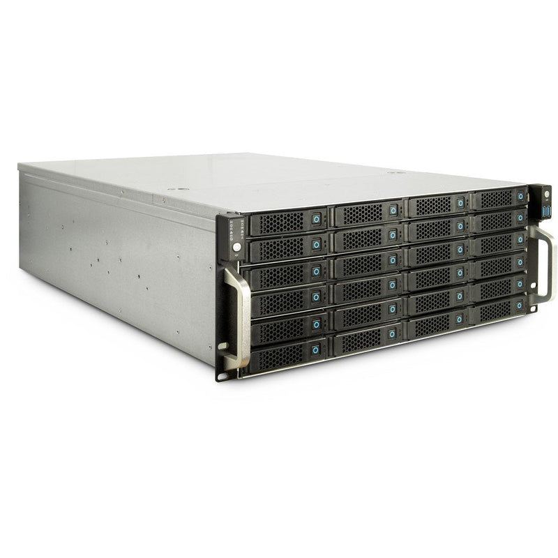 Inter-tech 4U-4736, Server Vivienda Black