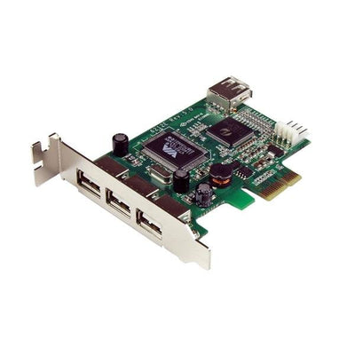 StarTech Card Pci Express Perfil Low USB 2.0 3 Externos And 1 Internal PEXUSB4DP — image 1