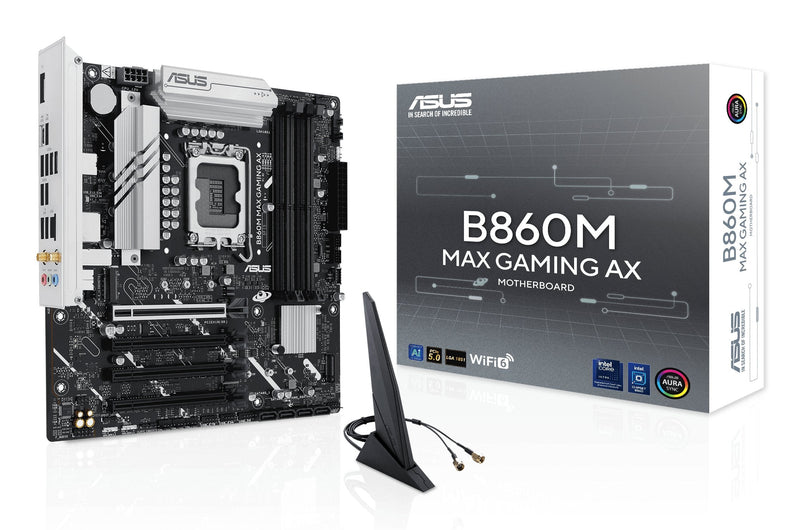 ASUS Motherboard B860M Max. Gaming Ax Intel B860 Lga 1851 Socket V1) microATX