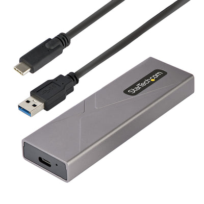 StarTech.com USB-C 10Gbps To M.2 NVMe Or M.2 SATA SSD Enclosure Tool-free M.2 PCIE/SATA Ngff SSD Enclosure Por — image 1