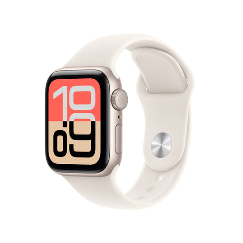 Apple Watch Watch Se 3 (2025) GPS 40MM Starlight Aluminium Case With Sport Band M/L - Starlight — image 1