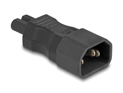 Delock Power Adapter IEC 60320 - C14 a C7, Connector Male Connector Female 2,5A, Recto — image 1