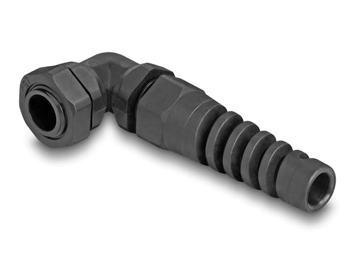 Delock 60499 Prensaestopas With Alivio Voltage Ángulo 90 ° PG7 Black — image 1