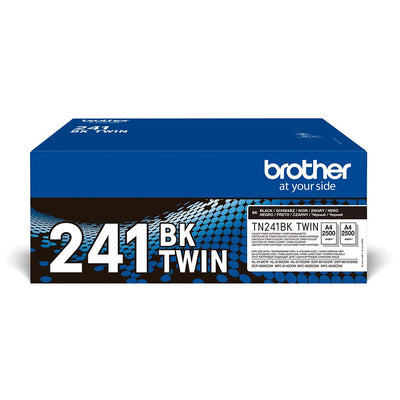 Brother Genuine Toner TN241 Multipack 2X Black TN241BKTWIN — image 1