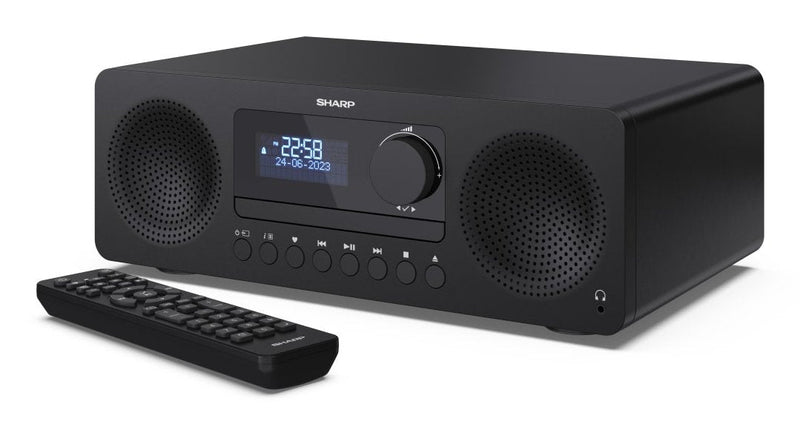 Sharp Microcadena All-in-one Hi-fi Sound System Música Uso Domestic 100W Brown