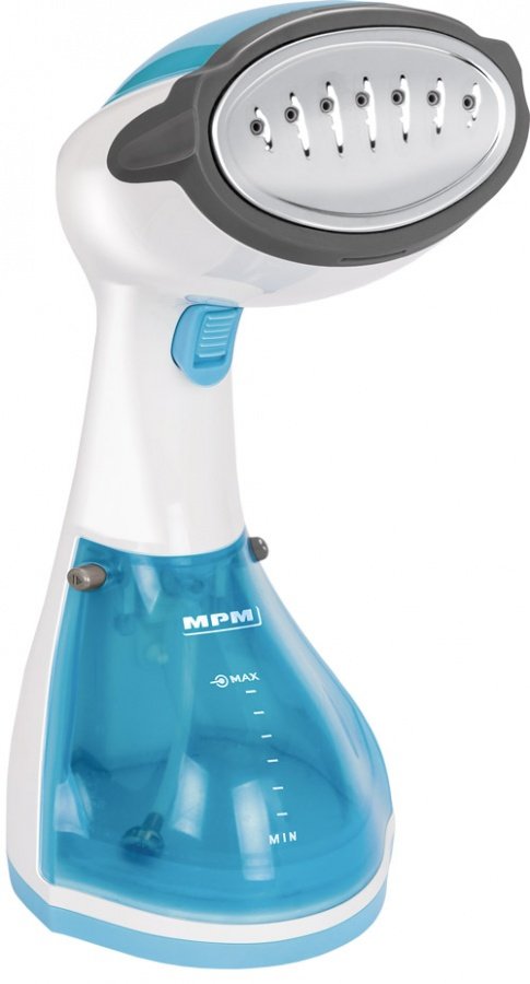 Mpm MZP-01 Straightener Steam 1200W, 0.2 Litros Plastic White/Blue