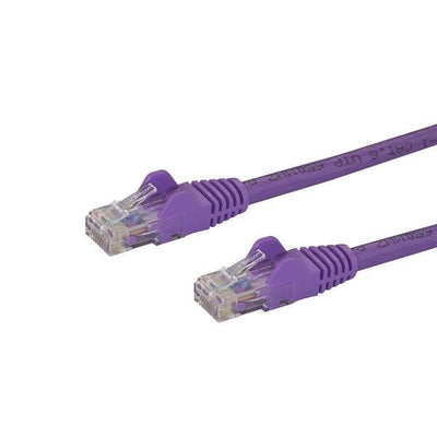 Network Cable 0.5M Purpura CAT.6 Cabl Ethernet Gigabit Without Enganches — image 1
