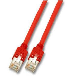Efb K2793.0,50 RJ45 Crossoverkabel 2XHIROSE SFTP-300MHZ Red 0,5M — image 1