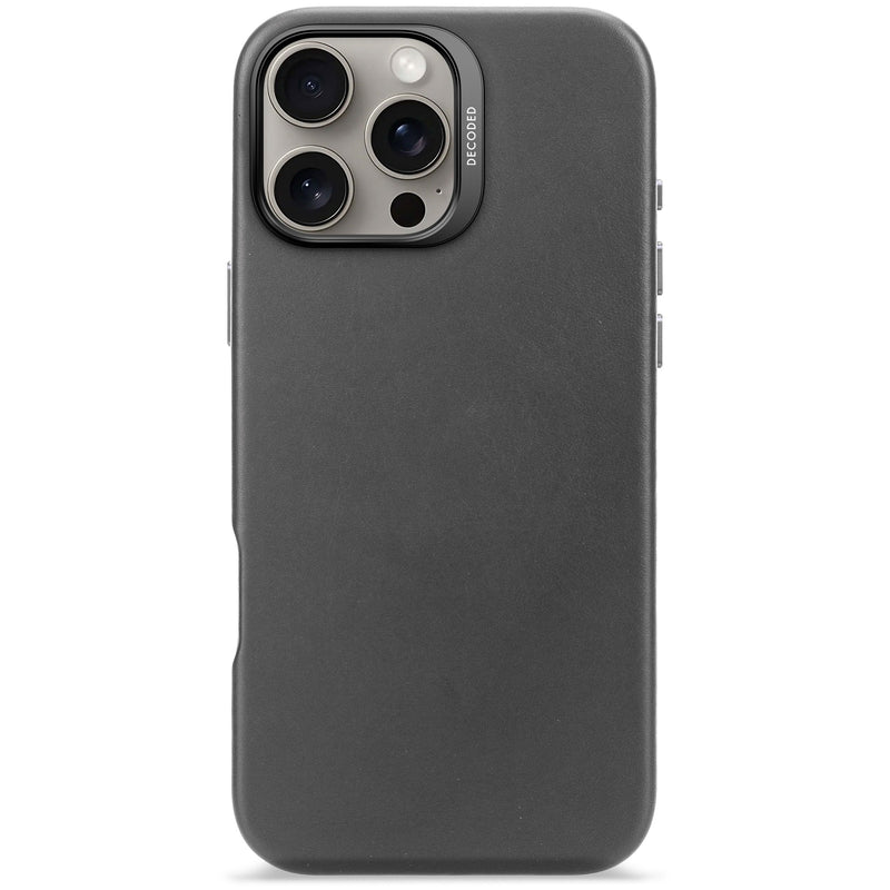 Decoded Leather Case For Iphone 16 Pro Max. 17,5CM (6.9) Black