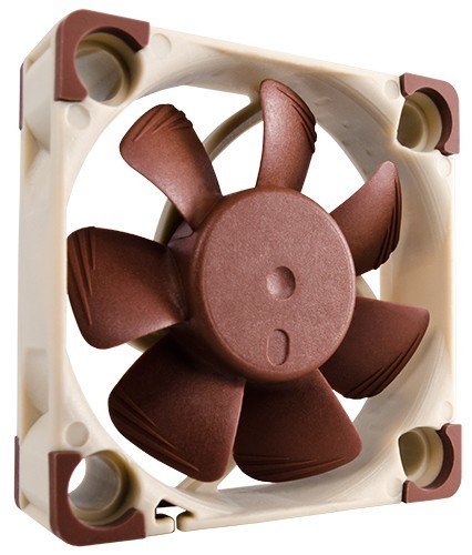 Noctua NF-A4X10 5V Fan 4CM Beige, Brown