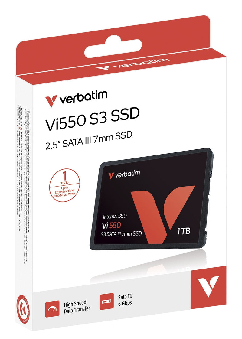 Verbatim Drive SSD 1TB 2.5 VI550 S3 SATA 3