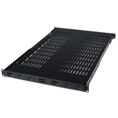 StarTech.com Shelf Tray Fixed Gabinete Rack Servers With Depth Adjustable Shelf Bastidor Black 1U 19 — image 1