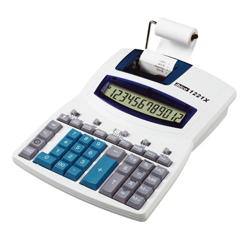 Ibico Rexel Calculator Printer Semiprofesional 1221X