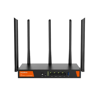 Tenda W30E AX3000 Router Wireless Gigabit Ethernet Double Band (2,4GHZ / 5GHZ) Black — image 1