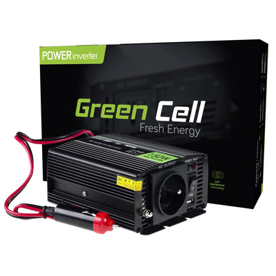 Green Cell Inversor Voltaje Automóvil ® 12V a 230V, 150W / 300W — image 1