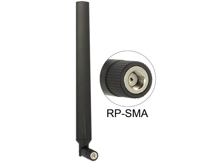 Delock WLAN Antenna Rp-sma 802.11 AC/a/H/B/G/N 4 ~ 7 dBi Omnidirectional Joint
