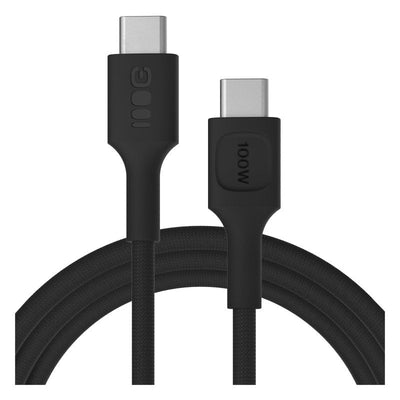 Green Cell USB-C To USB-C Cable Powerstream 100W 2M Black - Braided — image 1