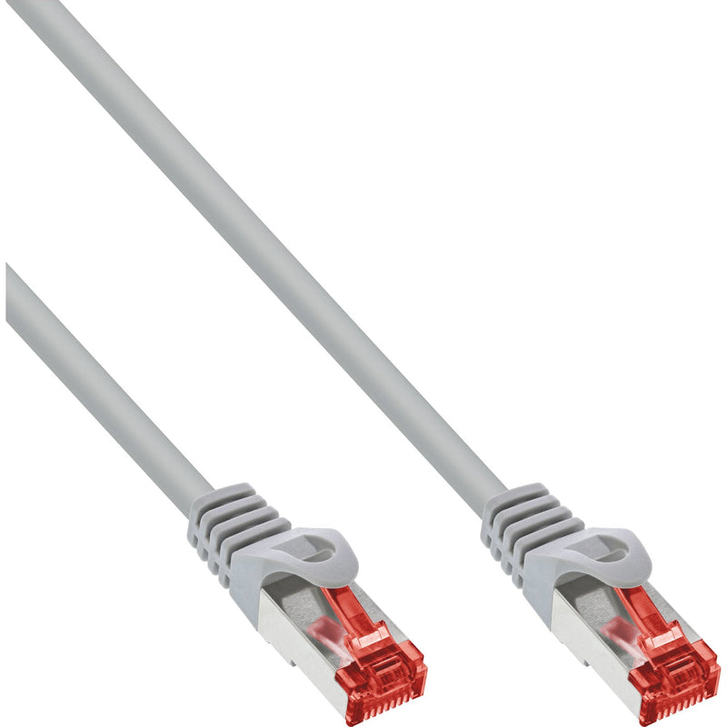 Inline Network Cable S/FTP Pimf CAT.6 250MHZ Cobre Libre Halógenos Grey 50M