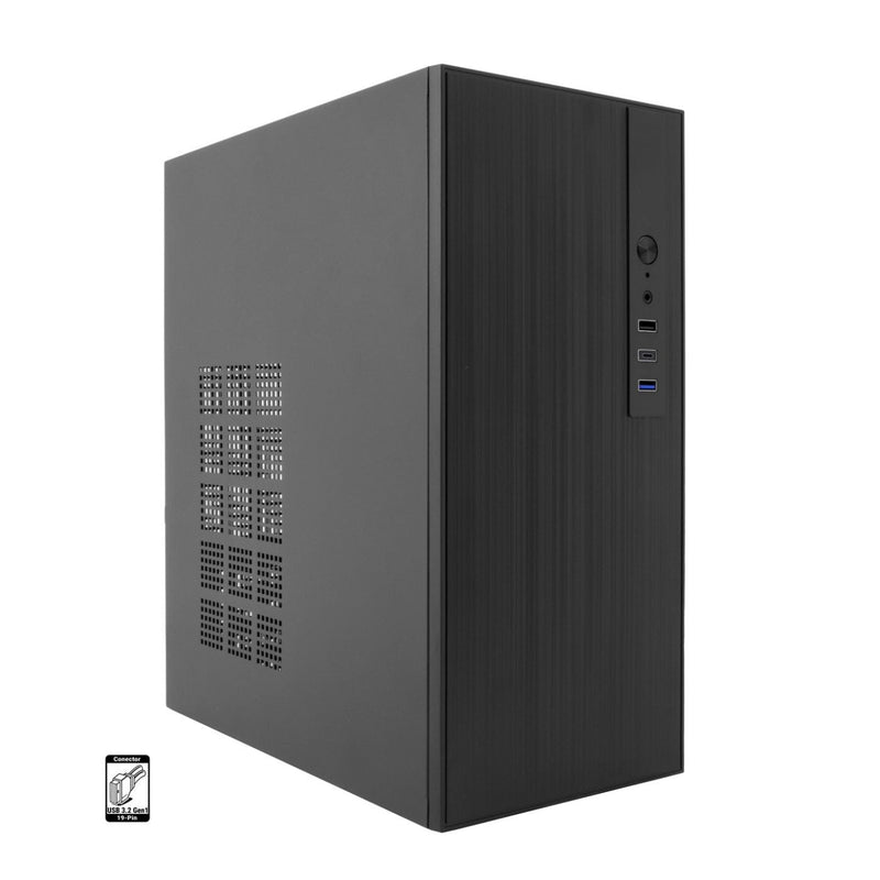 Coolbox Box MATX M460 USB-C 3.2 GEN1 With Power Supply BASIC500 W