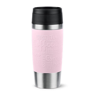 Emsa Travel Mug Thermal Clásica Pink Claro/Steel Inoxidable, 0,36 Litros N2020600 — image 1