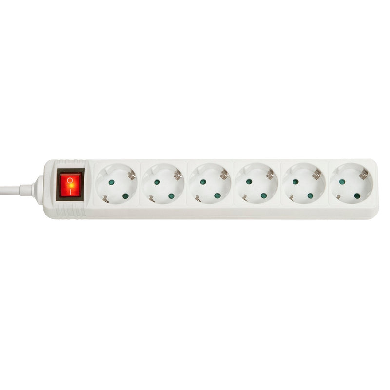 Lindy Power Strip Power 6 Sockets With Inte