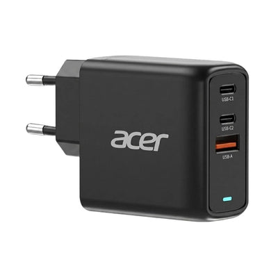 Acer Wall Charger 67W 2x USB Type-c 1x USB Type a Black + USB Cable Type-c — image 1