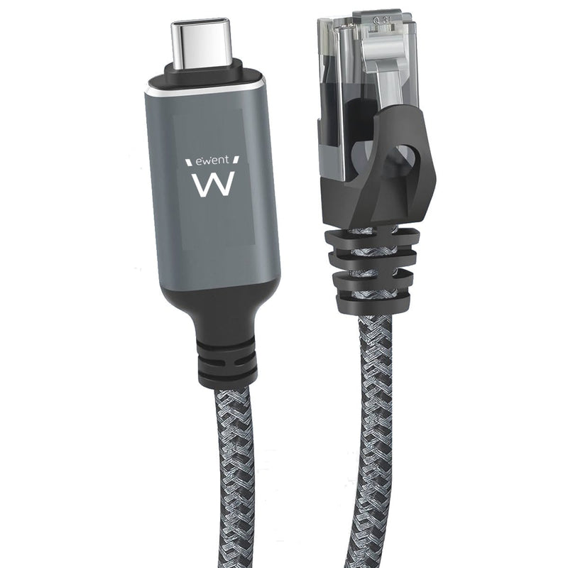 Ewent USB Cable -c 3.1A RJ45 CAT.6 FTP, 1Gbps, 3M