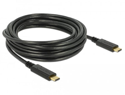 Delock 85206 USB Cable 2.0 Type-c a Type-c 4M Pd 5A E-marker — image 1