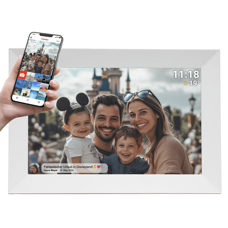 Denver Frame Digital Pff 1024WMK2 Photoframe 10.1 Wi-Fi