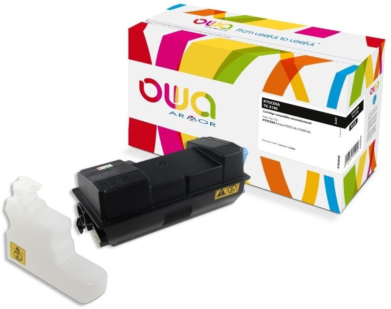 Owa Toner Compatible With Kyocera TK-3190 1T02T60NL0 Black (25000S)
