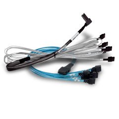 Broadcom Cable Internal Sas Slim Sas (SFF-8654) (m) a Mini Sas HD (SFF-8643) 1M Connection NVMe — image 1