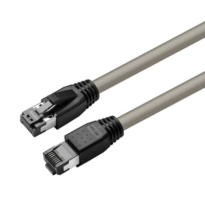 Microconnect MC-SFTP8005 Network Cable Grey 0,5M CAT.8.1 S/FTP [s-STP] — image 1