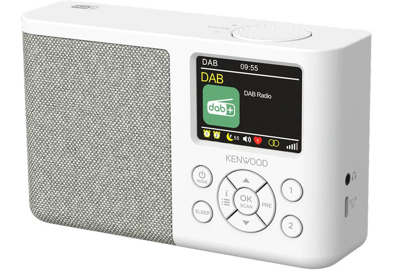 Kenwood Radio CR-M33DAB Laptop Digital White