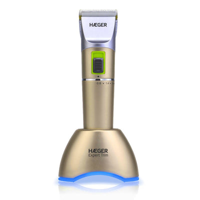 Haeger Hair Clipper Wireless Expert Trim Láminas Ceramic And Revestimiento Titanio 4 Guías Corte Level Hoja Ad — image 1