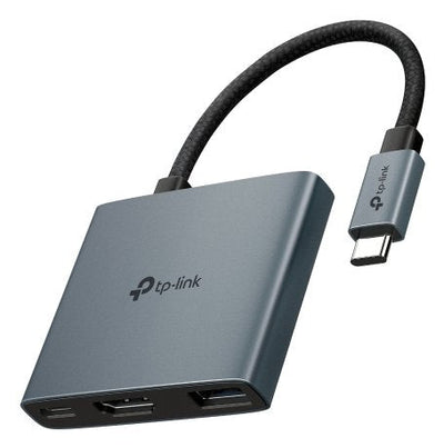 TP-Link Adapter USB-C UH3020C a 1x HDMI Female 4K 60HZ 1x USB 3.0 1x USB-C Pd 100W — image 1