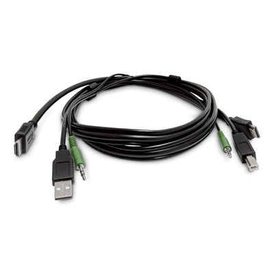 StarTech.com 1,8M HDMI KVM USB Cable 2.0 3,5MM Audio Universell Kompatibles Kombikabel For KVM Switch Taa — image 1